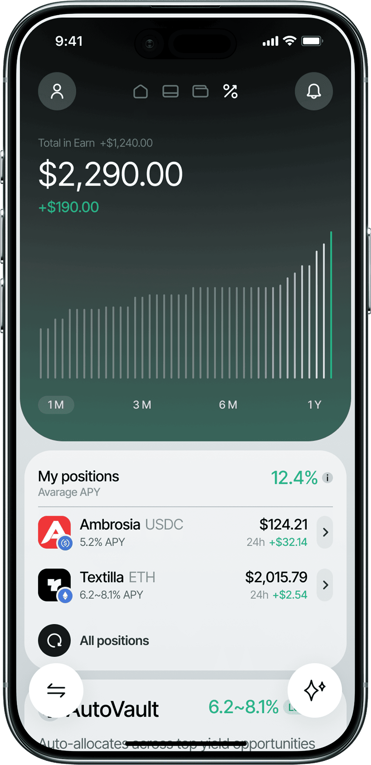DeFi Screen